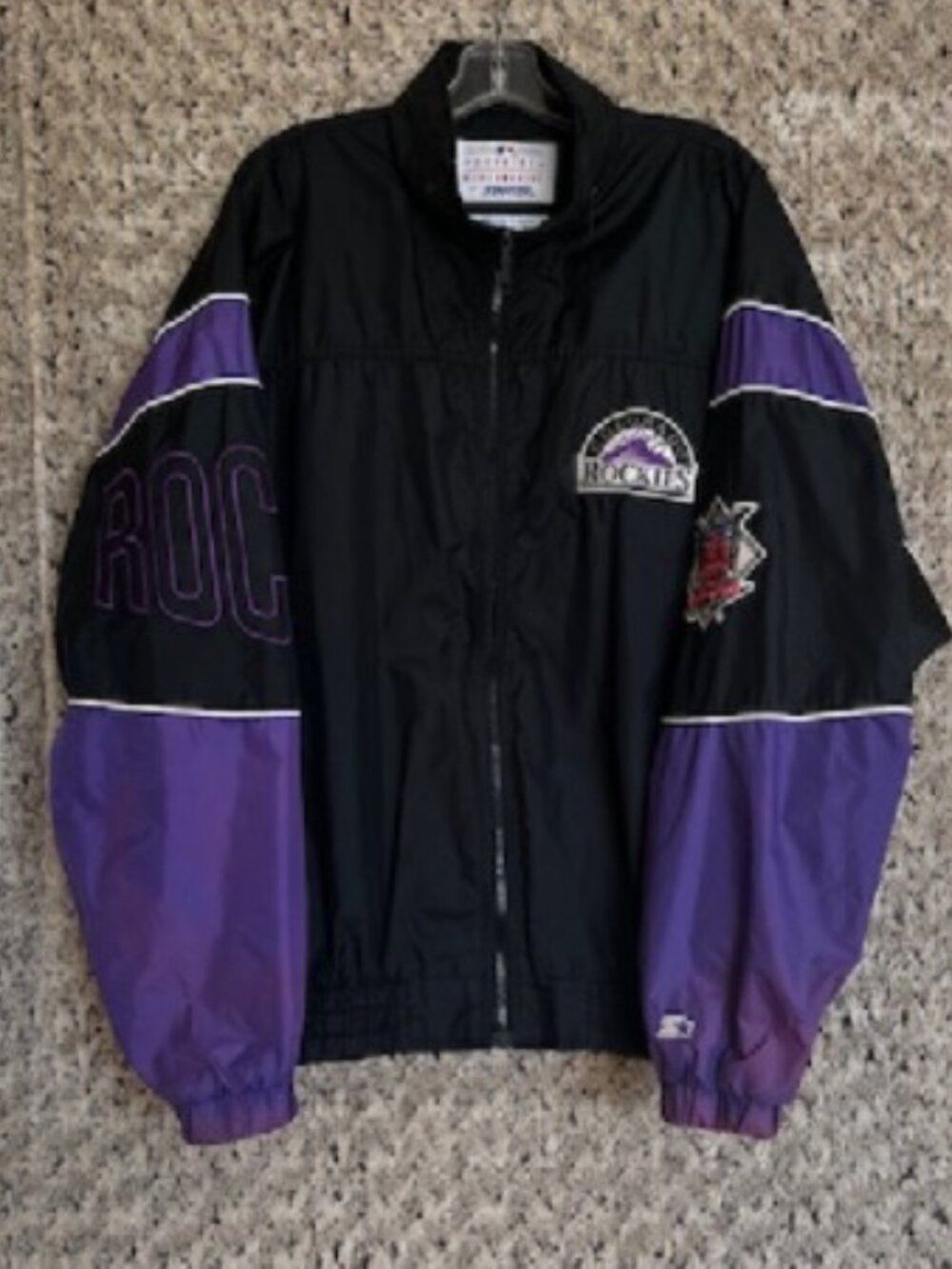 Colorado Rockies Rain Jacket